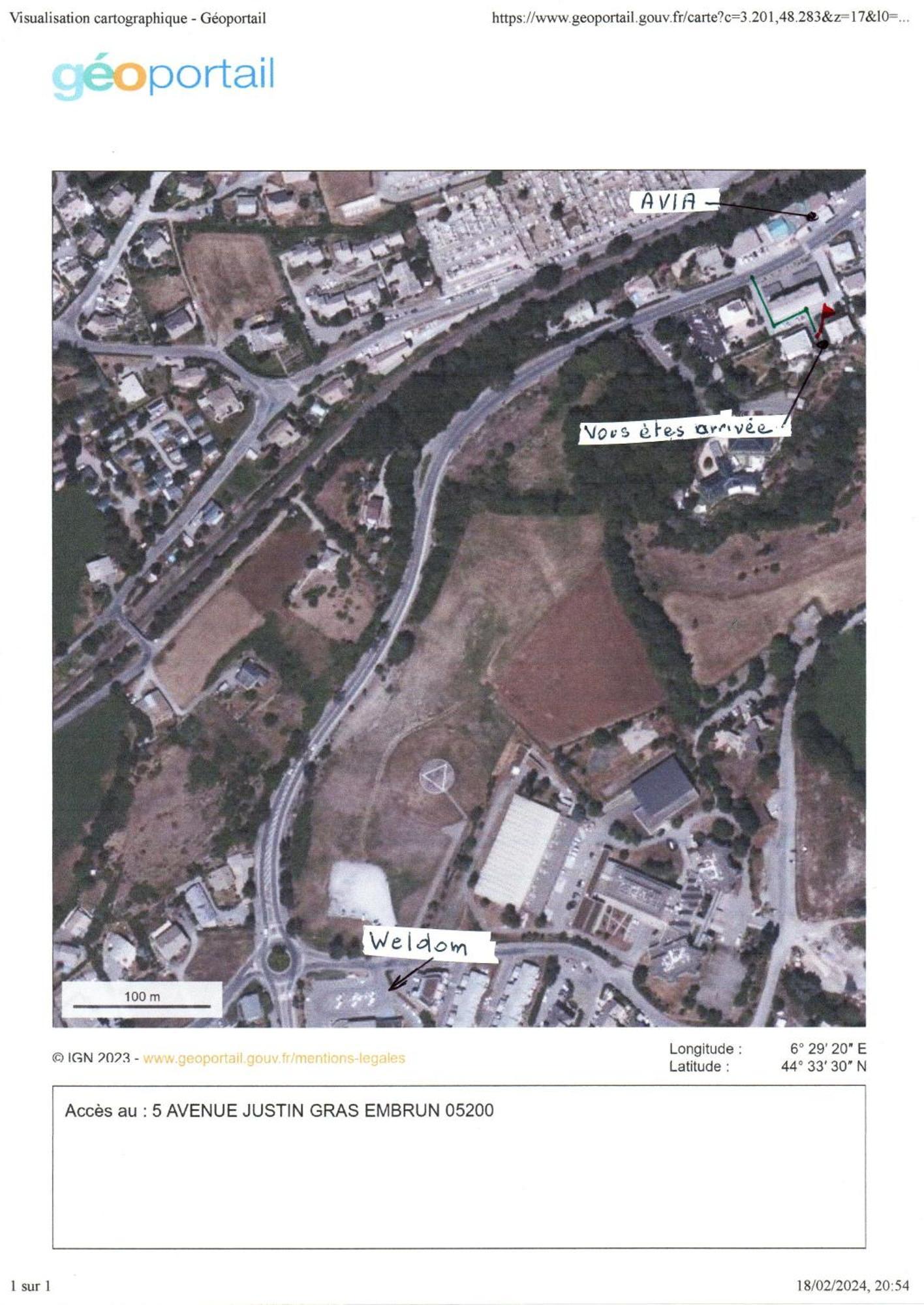 Apartmán Vue Sur Les Montagnes Embrun Exteriér fotografie